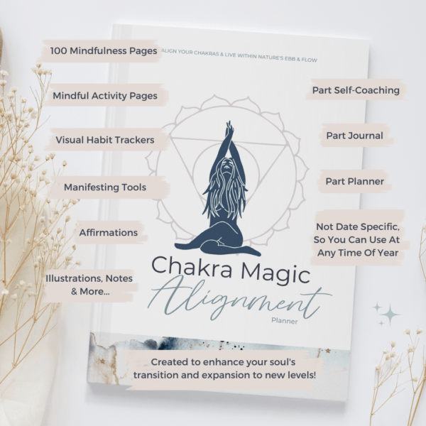 Chakra Magic Alignment Planner What's Inside