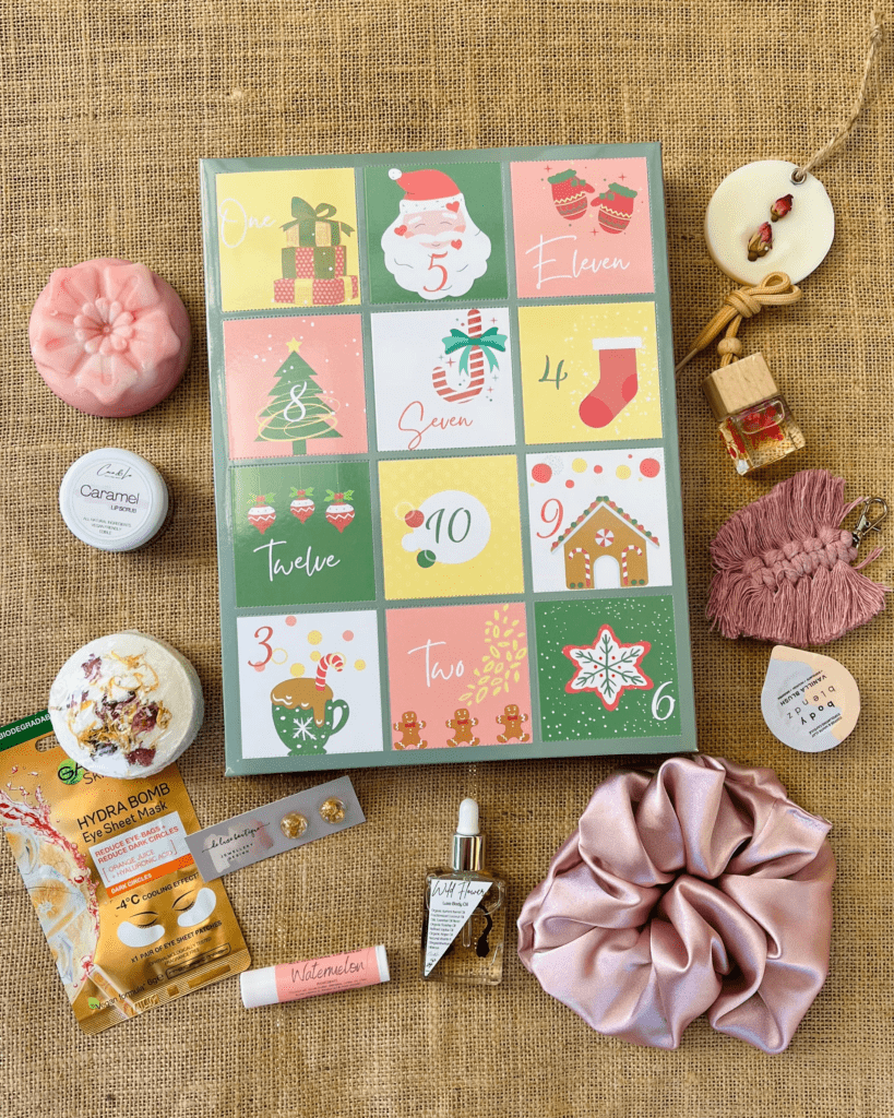 Self Care Advent Calendar Orange and Fig Australia